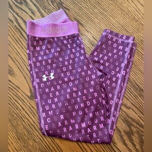 Under Armour Capri Girls leggings size large
